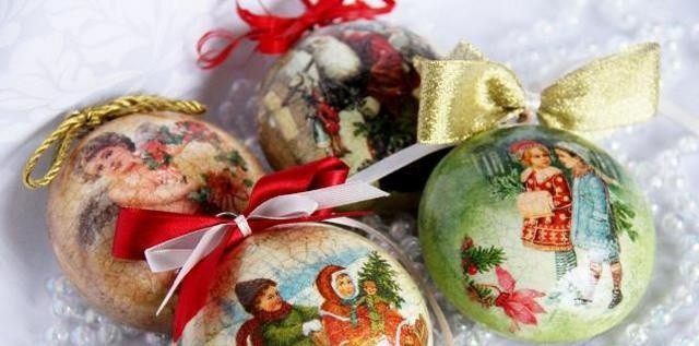 Ретро ёлочные игрушки своими руками Ретро ёлочные игрушки своими руками