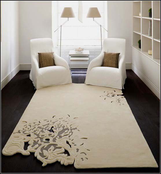 ковры в интерьере спальни